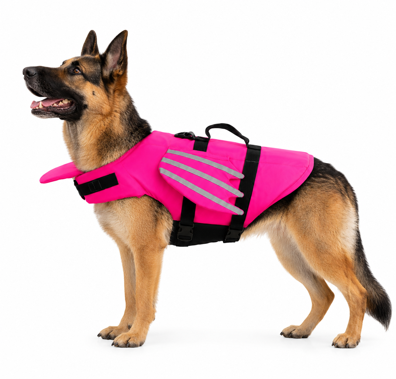 Schwimmweste für Hunde mit Kinnstütze