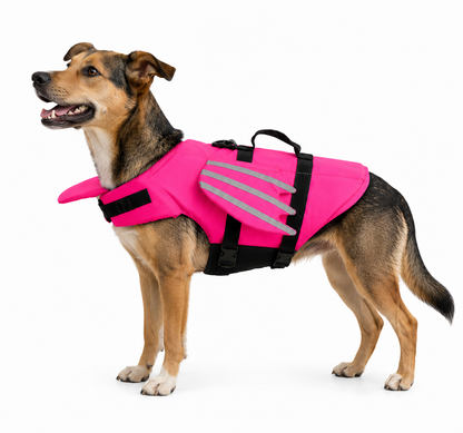 Schwimmweste für Hunde mit Kinnstütze